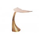WHALE design fém lerakóasztal - 65cm - arany