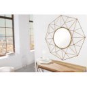 PRISM modern fali tükör 80 cm – arany