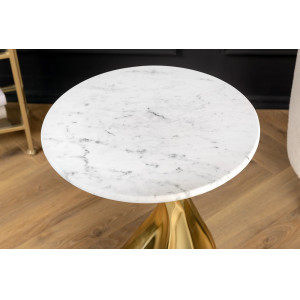 TEAR design fém lerakóasztal - 60cm - arany