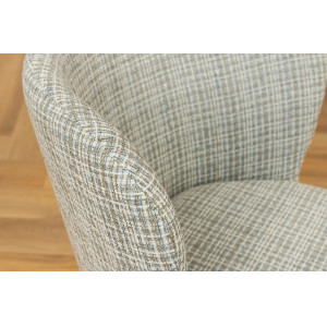 LYON modern bouclé szék - kék