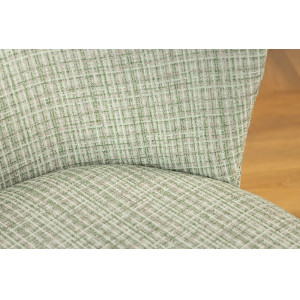 LYON modern bouclé szék - zöld
