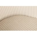 LYON modern kordbársony szék - beige
