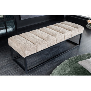 PETIT BEAUTE design bouclé ülőpad - szürke