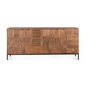 KINDIA design mangófa komód - 180cm BIZZOTTO