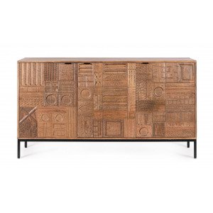 KINDIA design mangófa komód - 145cm BIZZOTTO