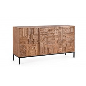 KINDIA design mangófa komód - 145cm BIZZOTTO