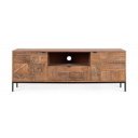KINDIA design mangófa TV-szekrény - 140cm