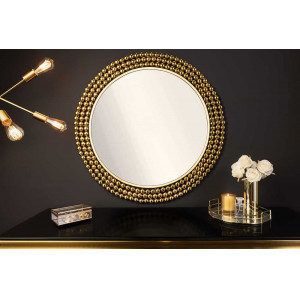 PEARL design tükör - 76cm - arany INVICTA