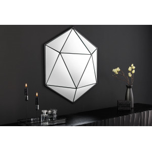 DIAMOND modern tükör - 60cm - fekete INVICTA