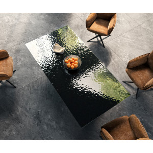 MARIANI prémium üveg  étkezőasztal - 200cm