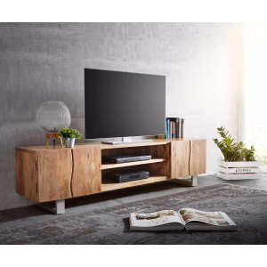 OLIVA akác TV-szekrény - 200cm