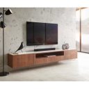 SECARA-II prémium akác fali TV-szekrény -220cm