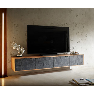 MARLOWE prémium akác fali TV-szekrény - 200/220cm bútor