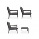 KENNETH prémium kültéri szett - antracit