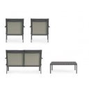 KENNETH prémium kültéri szett - antracit