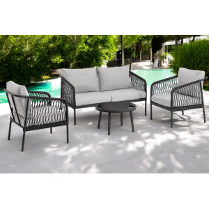 FELIPE prémium kültéri szett - szürke BIZZOTTO