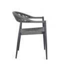 JAINA modern kültéri szék - szürke/antracit