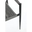JAINA modern kültéri szék - szürke/antracit