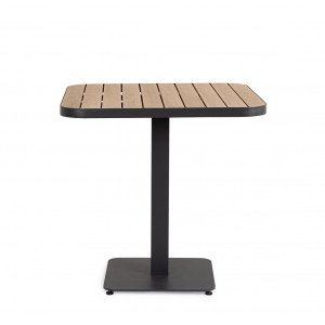 ZELMAR modern kültéri étkezőasztal - 75cm - antracit Étkezőasztalok