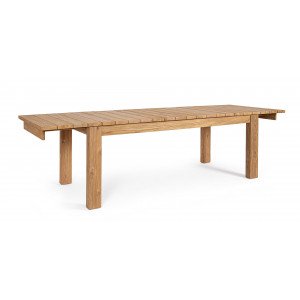ZORRITOS prémium teakfa kültéri étkezőasztal - 200-300cm Étkezőasztalok