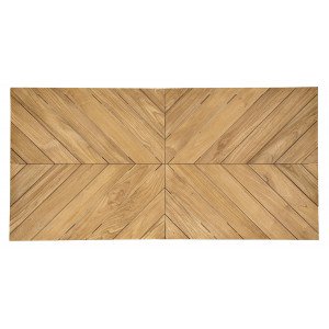 PALMDALE prémium teakfa kültéri étkezőasztal - 200cm - antracit Étkezőasztalok