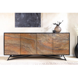 MOUNTAIN SOUL-II különleges kőfurnéros komód - 175cm INVICTA