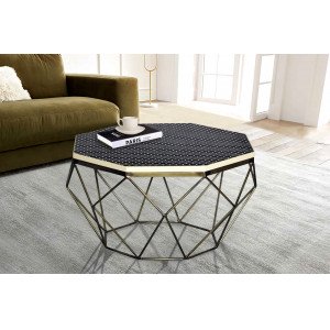 DIAMOND modern csont dohányzóasztal INVICTA