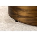 HARMONY NATURE modern csont dohányzóasztal - 60cm