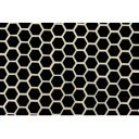 HARMONY NATURE modern csont dohányzóasztal - 60cm