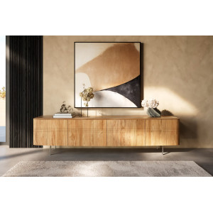 NIAGARA prémium akác TV-szekrény - 220cm DELIFE