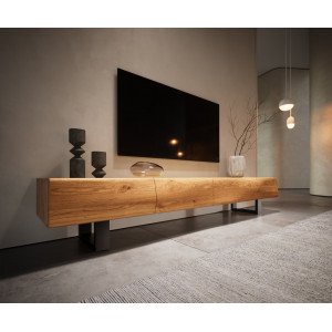 LOVECRAFT-II prémium tölgy TV-szekrény - 200cm DELIFE