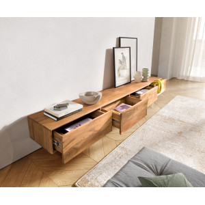 LINESSE prémium akác TV-szekrény - 220cm DELIFE