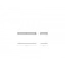 NIAGARA prémium akác fali konzolasztal