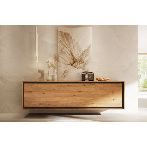 STONEGRACE prémium tölgy fali komód - 200cm DELIFE
