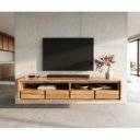OLIVA prémium akác fali TV-szekrény - 190cm