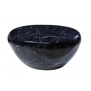 STONE MARBLE modern fém dohányzóasztal - 75cm