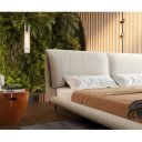 LUCIANO prémium bouclé ágykeret -180cm - krém