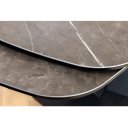 PAPILLON exkluzív bővíthető kerámia étkezőasztal - grafit - 180-220-260cm