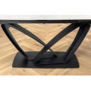 PAPILLON exkluzív bővíthető kerámia étkezőasztal - fehér - 180-220-260cm