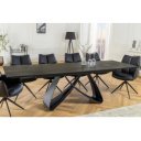 INFINITY design kerámia bővíthető étkezőasztal - 180-220-260cm - rozsda