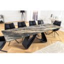 INFINITY design kerámia bővíthető étkezőasztal - 180-220-260cm - taupe