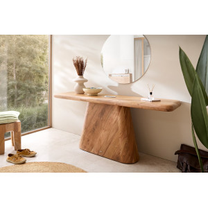 ROSA prémium akác konzolasztal -180cm DELIFE