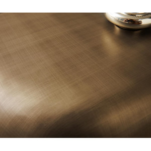 SINOR prémium dohányzóasztal - 140cm - bronz