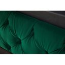 PARIS modern bársony ágykeret -  180x200cm - zöld