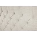 PARIS modern bársony ágykeret -  180x200cm - beige