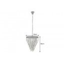 CRYSTAL exkluzív csillár - 52cm