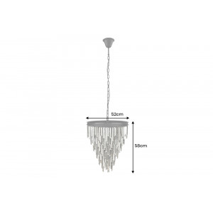 CRYSTAL exkluzív csillár - 52cm