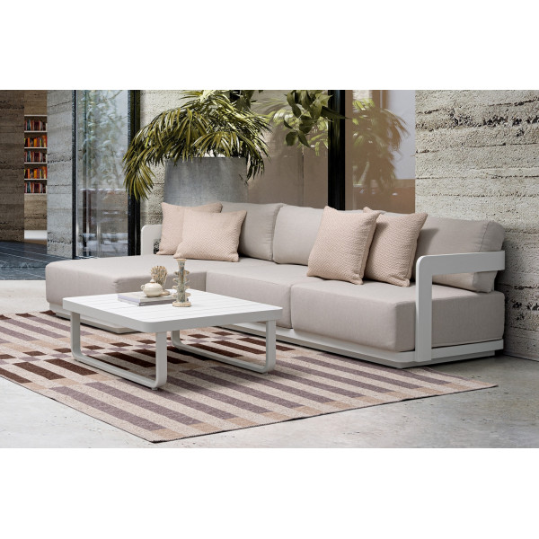 MARIEL prémium kültéri szett - fehér/beige