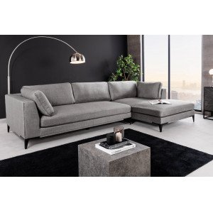 SIGNUM design kanapé - szürke INVICTA