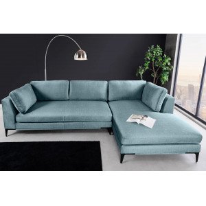 SIGNUM design kanapé - kék INVICTA